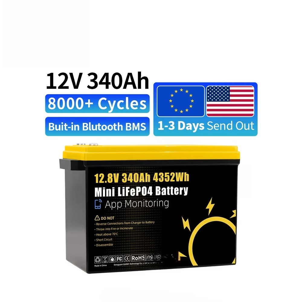 Lithium Battery 100Ah - GoKWh Marine 12v Lifepo4 Bateria de