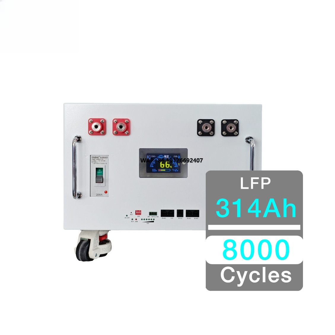 Lithium Battery 100Ah - Bateria de lítio solar de armazenamento