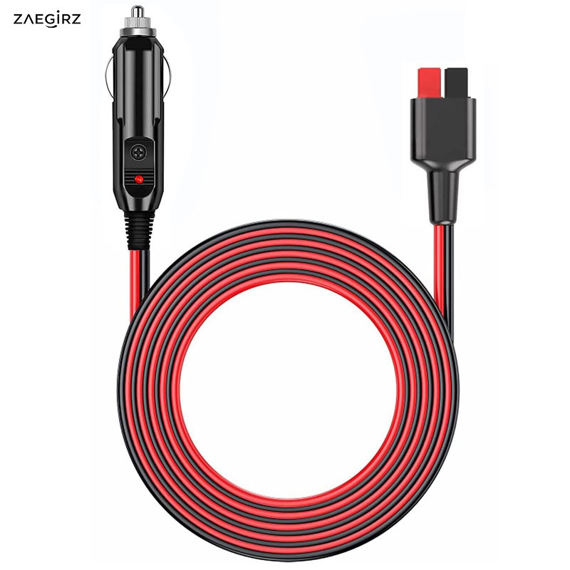 Portable Power Station - Cabo de 2m/6.5 pés para Acendedor