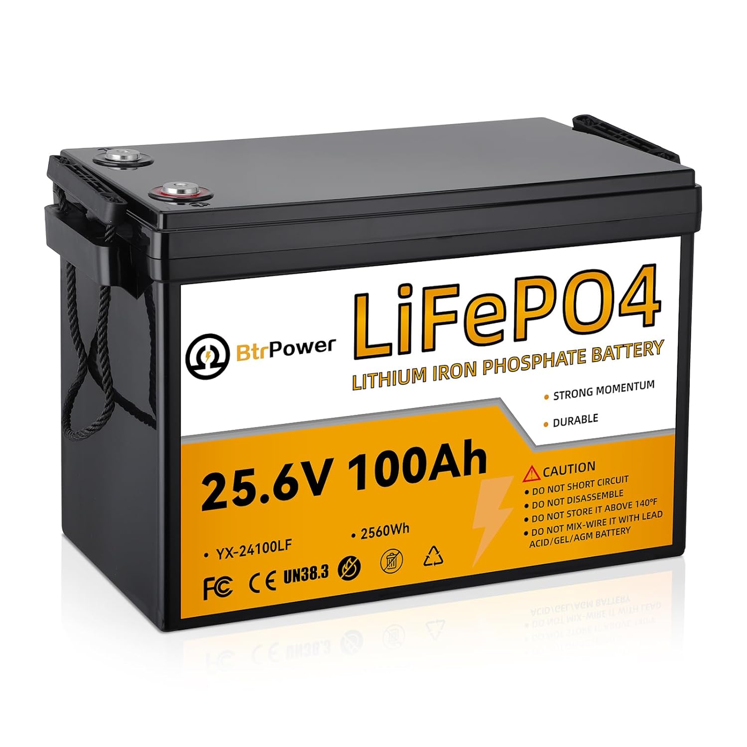 Lithium Battery 100Ah - Bateria de Lítio LiFePO4 24V 100Ah,