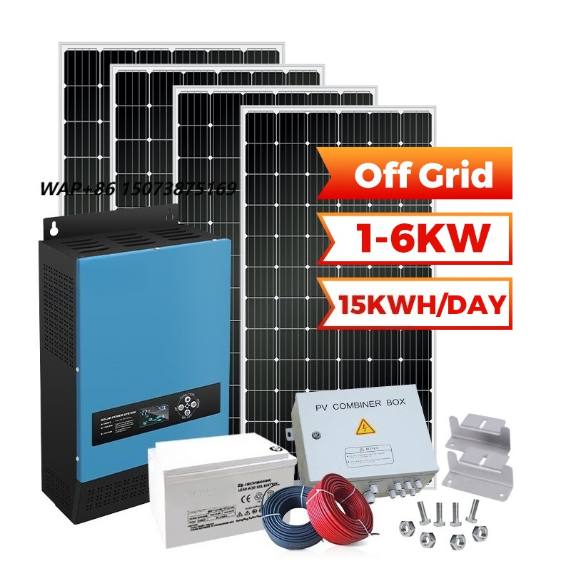 Rv Solar Kit 400W - Kit Solar Híbrido 6 kW 4000W