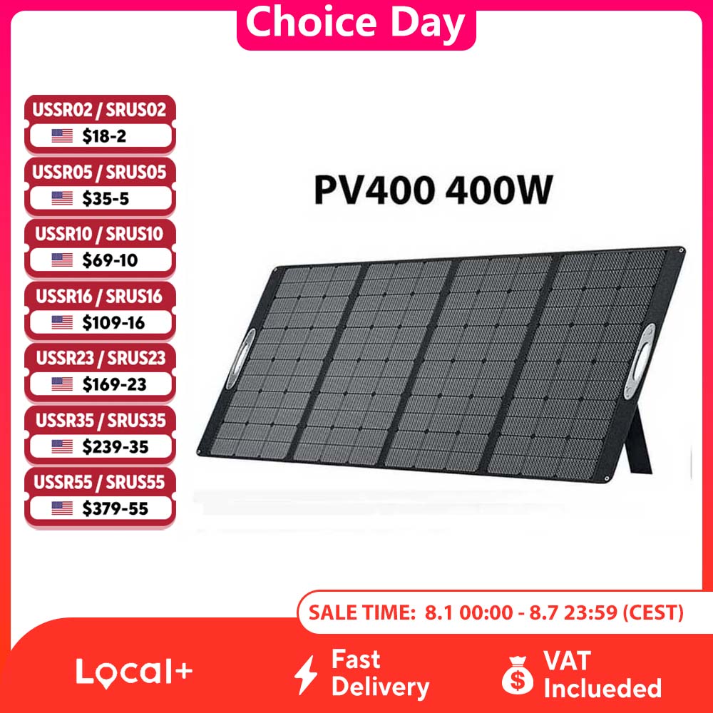 Painel Solar Portátil OUKITEL  - Rv Solar Kit 400W avaliação e preço