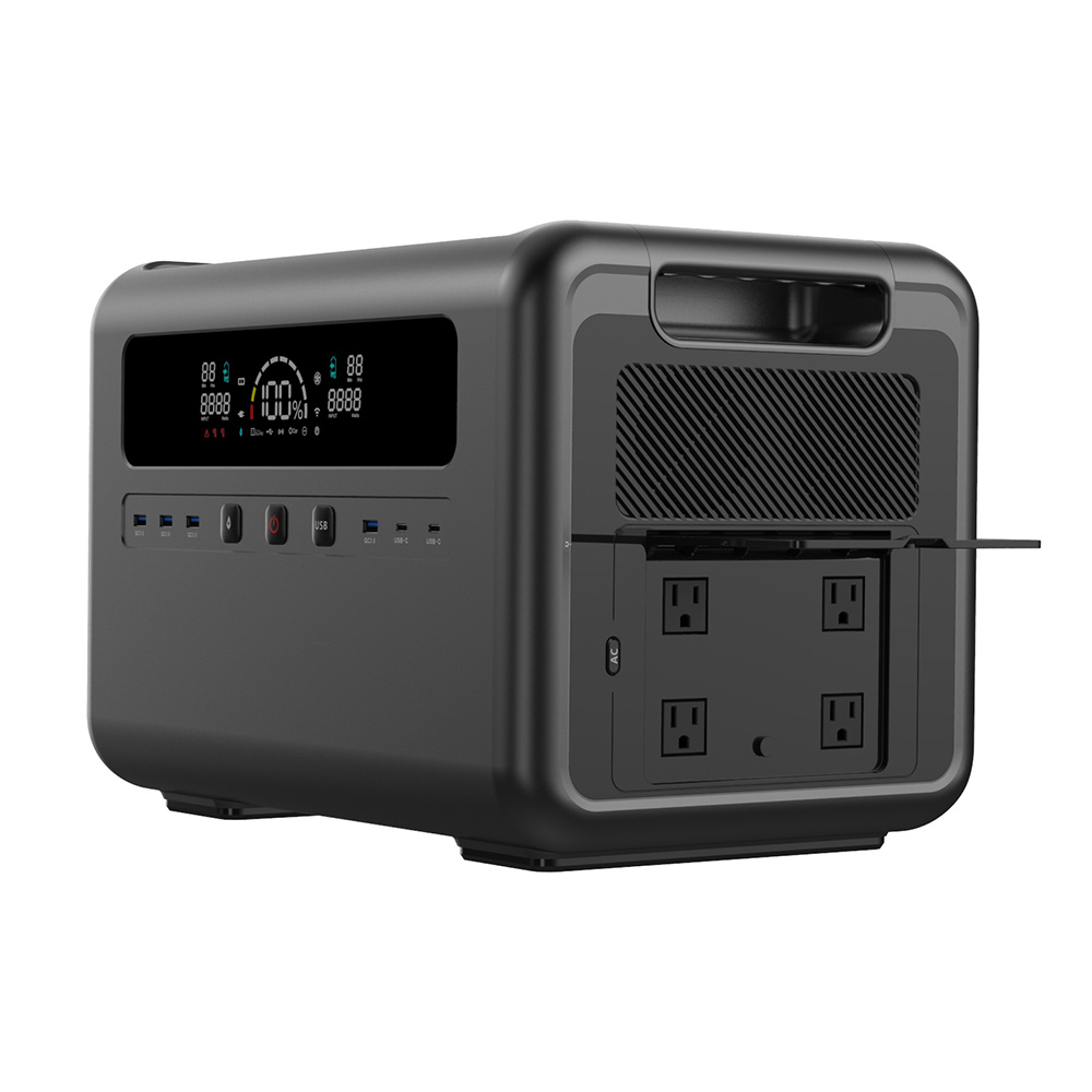 Gerador Solar de 2400W, Estaçã - Portable Power Station avaliação e preço