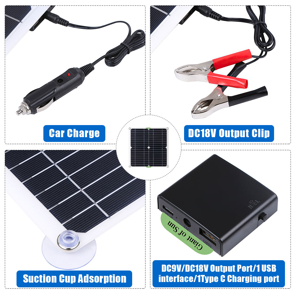 Kit de Painel Solar Portátil 4 - Rv Solar Kit 400W avaliação e preço