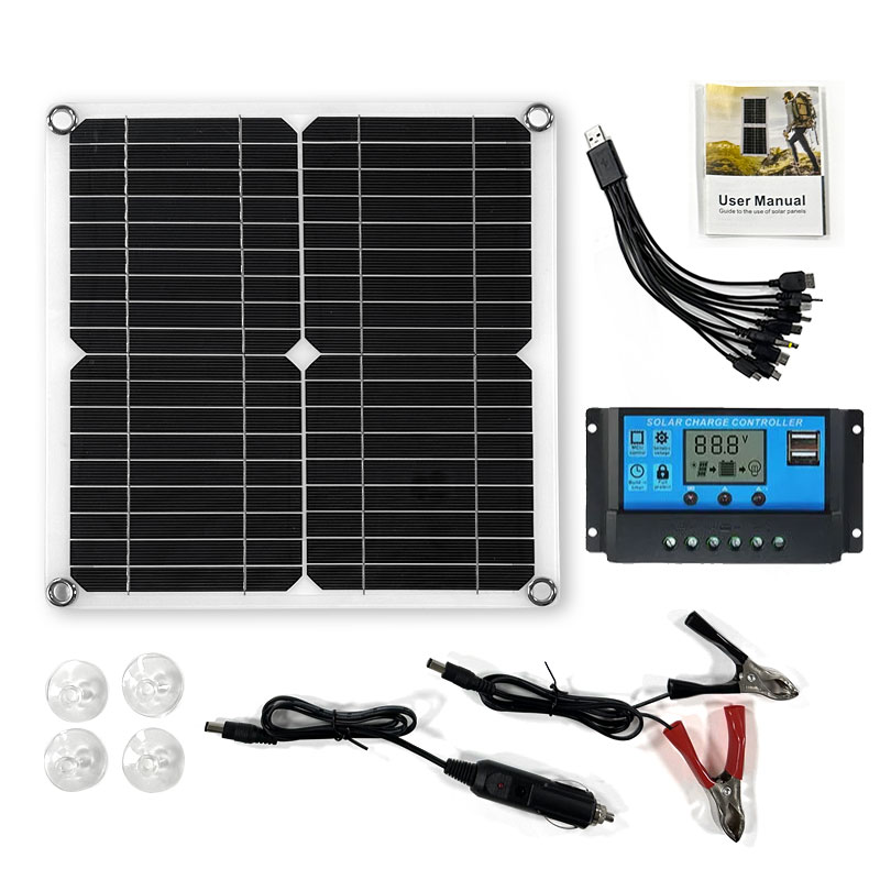 Kit Painel Solar Duplo Complet - Rv Solar Kit 400W avaliação e preço