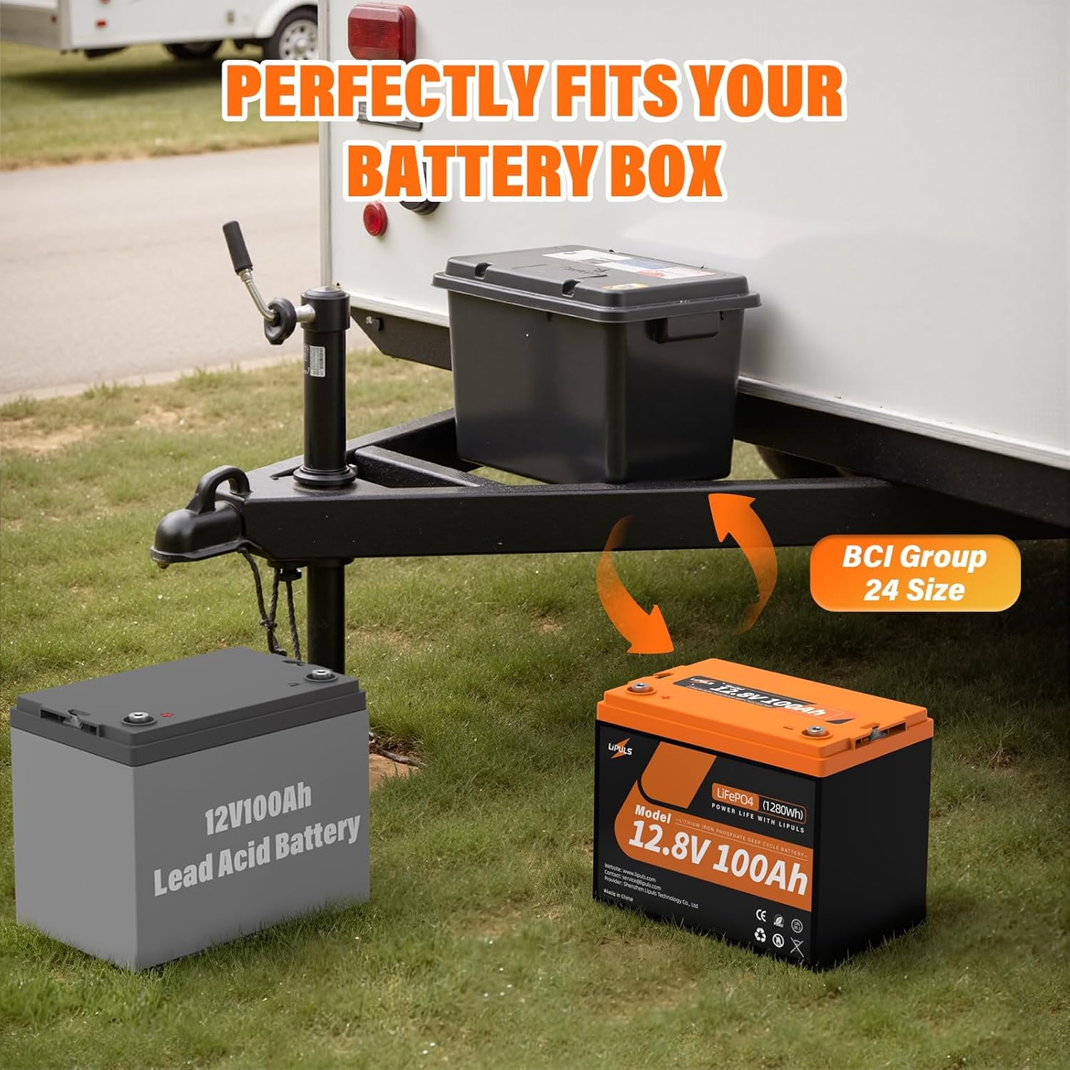 Bateria de Lítio LiFePO4 de Ci - Lithium Battery 100Ah avaliação e preço