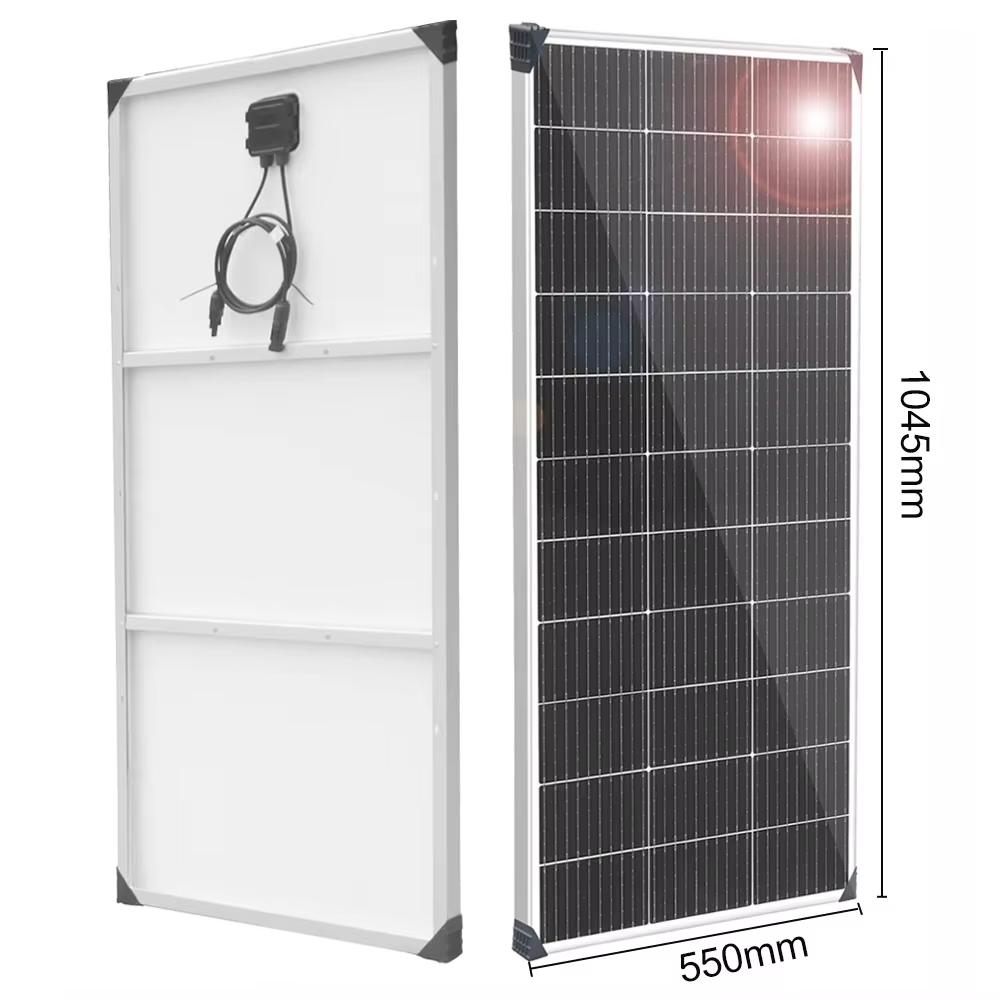 Painel Solar de 400W 300W 150W - Rv Solar Kit 400W avaliação e preço