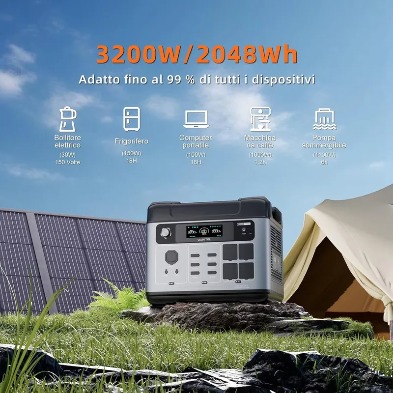 2026OUKITEL P2001 PLUS para Ba - Portable Power Station avaliação e preço